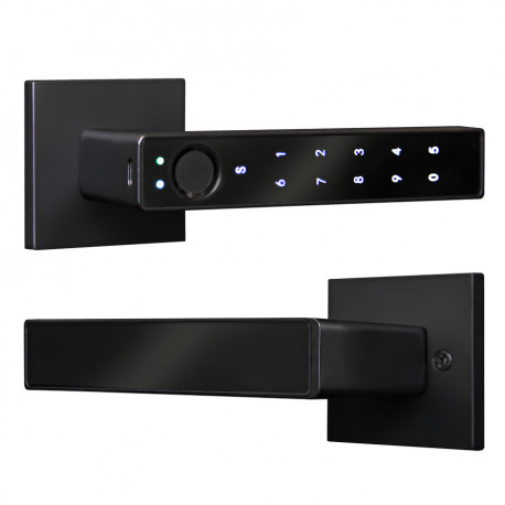 Умная электронная дверная ручка с отпечатком пальца Smart lock T888