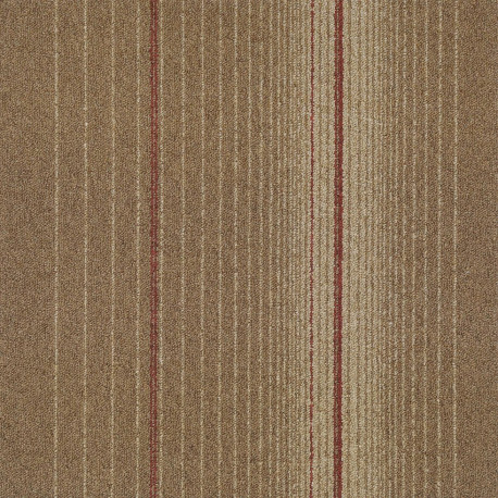 Ковровая плитка Sheffield Бежевая с полосками (133F28-2), 33 класс 5,5 мм